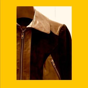 TRISTAN Leather and Suede Jacket